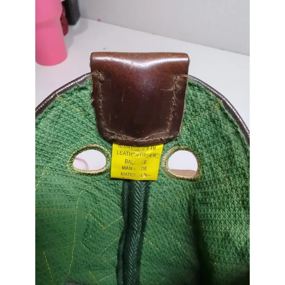 John Deere Square Toe Work Boots Kids Size 4M